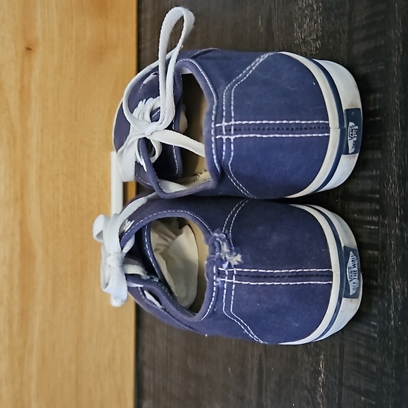 Navy Blue Vans - Picture 2 of 3